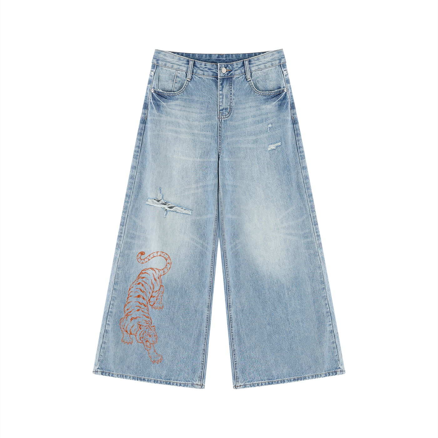 Tiger Stripe Denim
