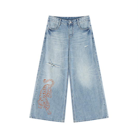 Tiger Stripe Denim