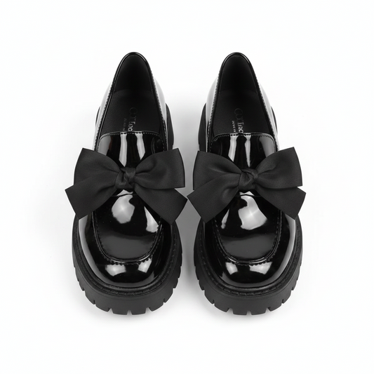 Bow Toe Loafers
