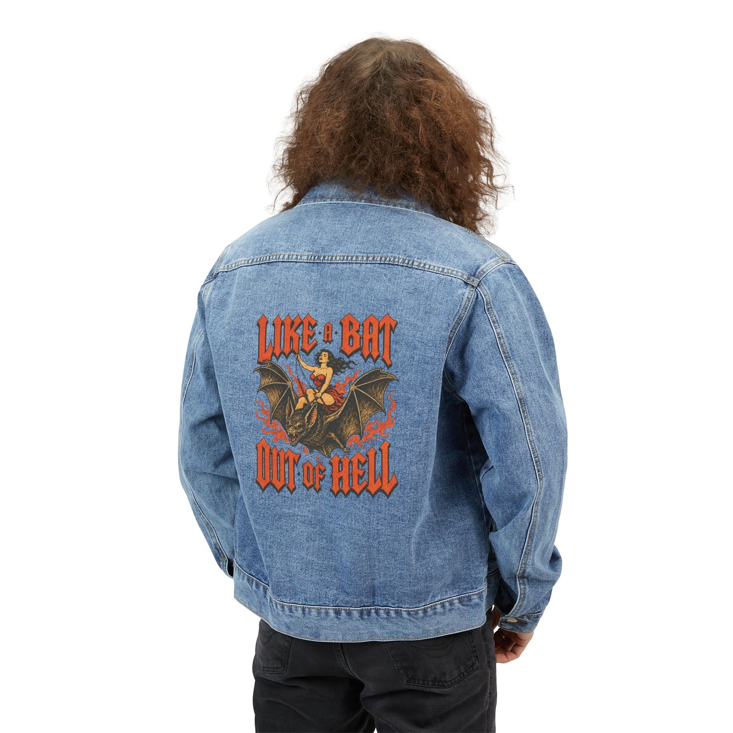 Hell Bat Denim Jacket