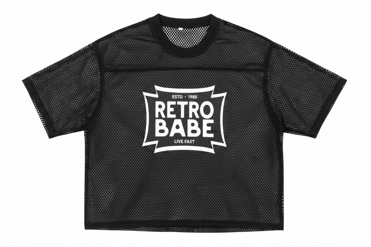 Retro Babe Net Tee