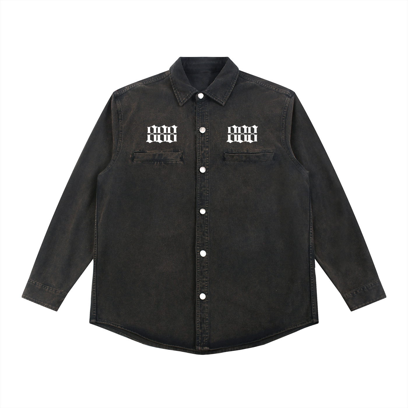 Dbl 8's Button Down Denim