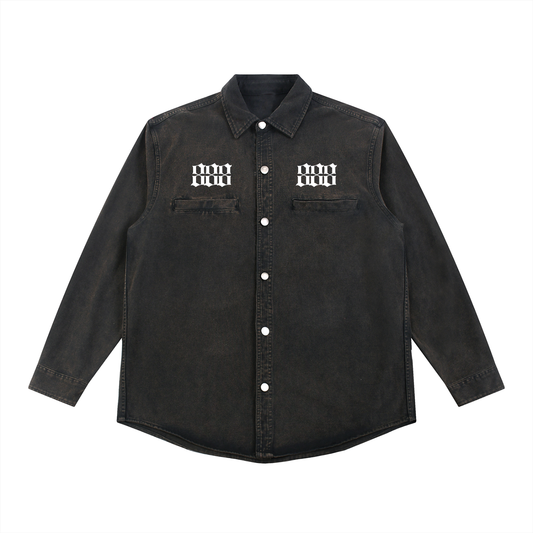 Dbl 8's Button Down Denim