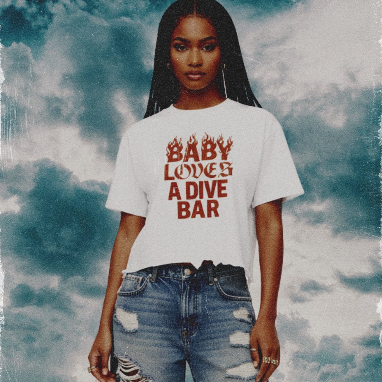 Dive Bar Boxy Tee