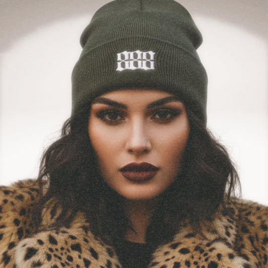 888 Cuffed Beanie