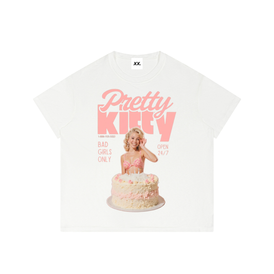 Pretty Kitty Cake Sheer Tee