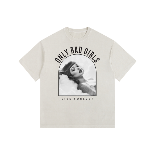 Only Bad Girls Oversized Tee