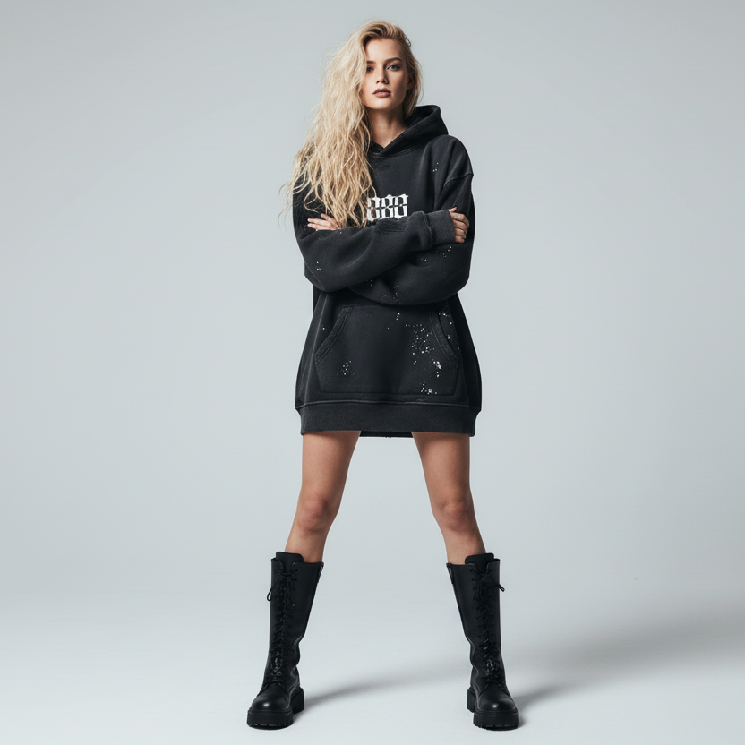 The 888 Vintage Washed Hoodie